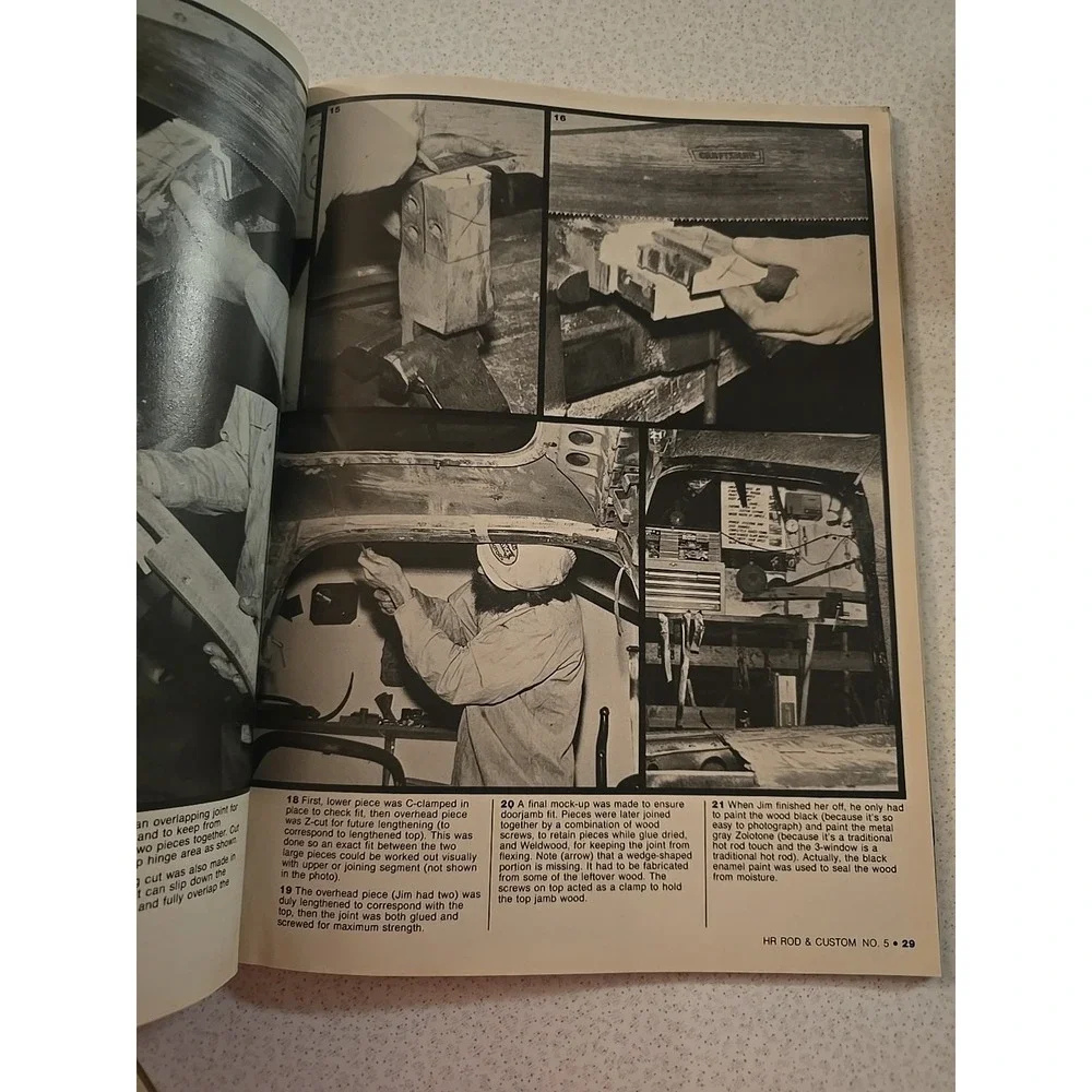 Hot Rod ROD &‎ CUSTOM Magazine NO.5 1978